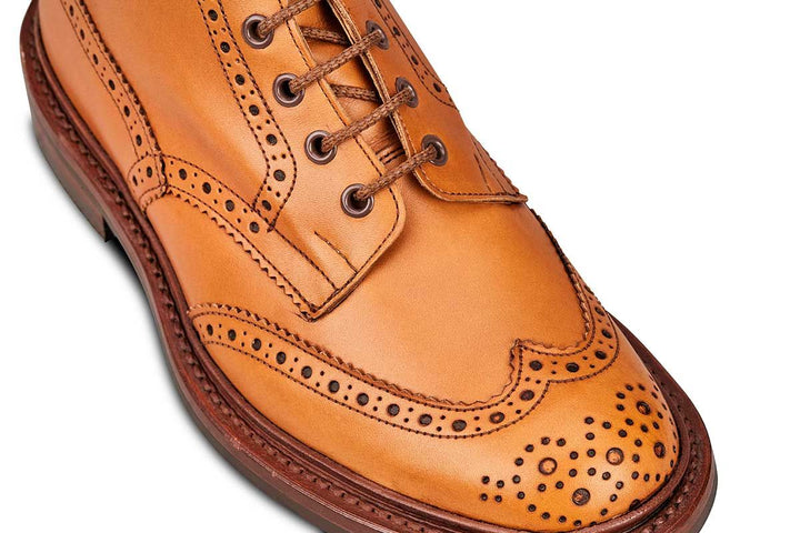 Stow Country Boot in Acorn Antique with Dainite Sole