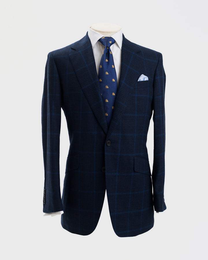 Limited Edition Classic Navy Check Sports Coat