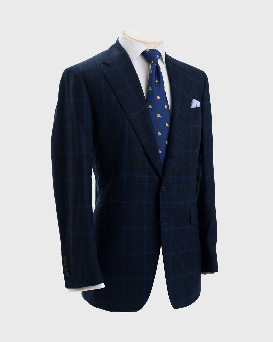 Limited Edition Classic Navy Check Sports Coat
