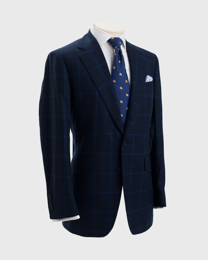 Limited Edition Classic Navy Check Sports Coat
