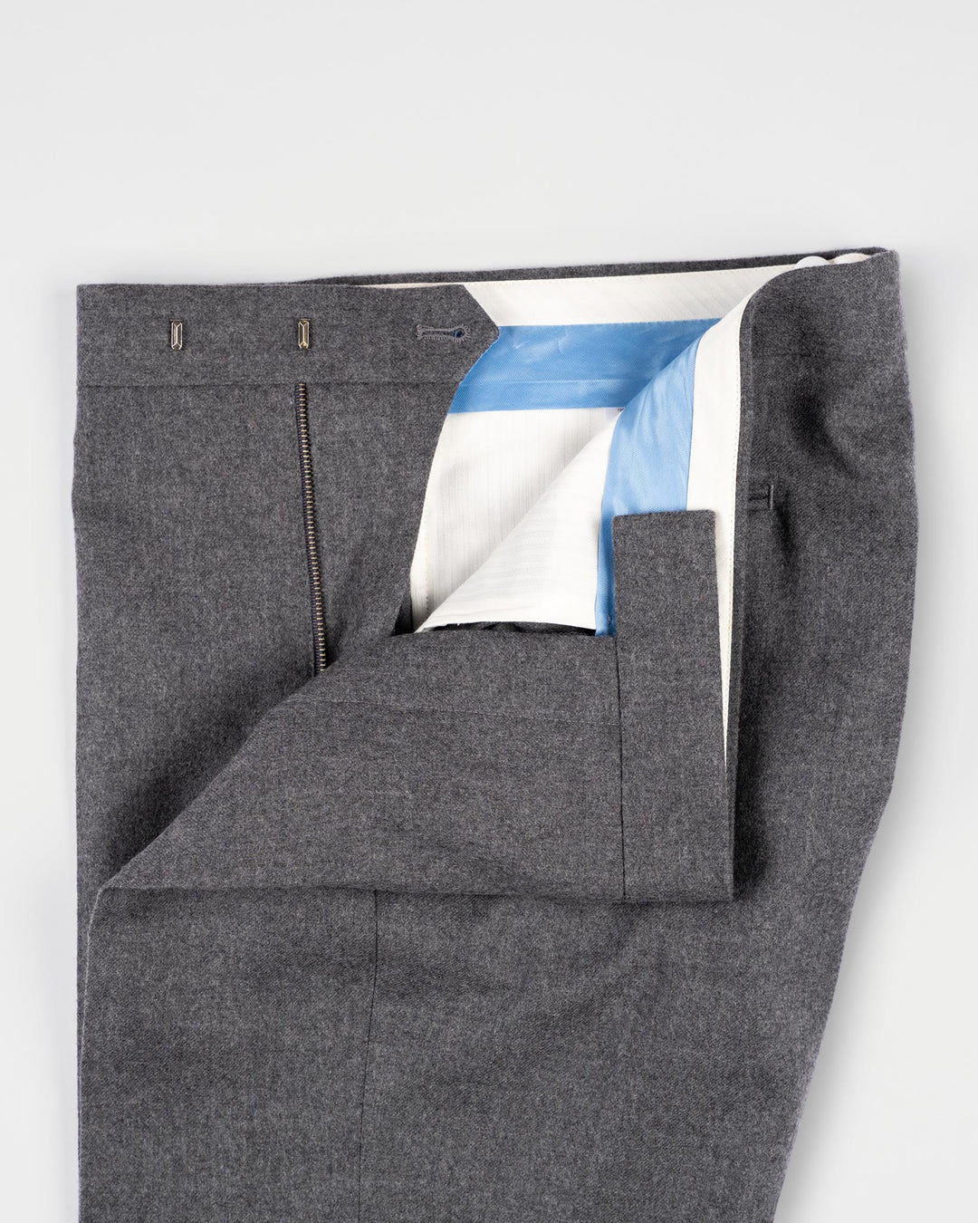 Grey Flannel Trousers