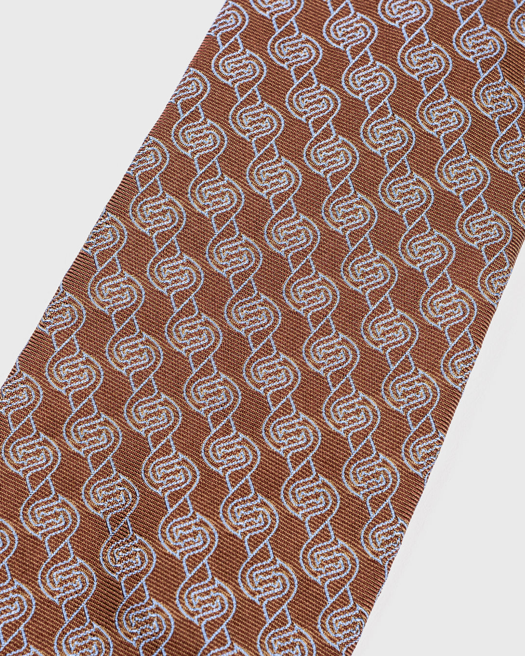Redmayne Orange and Light Blue Design