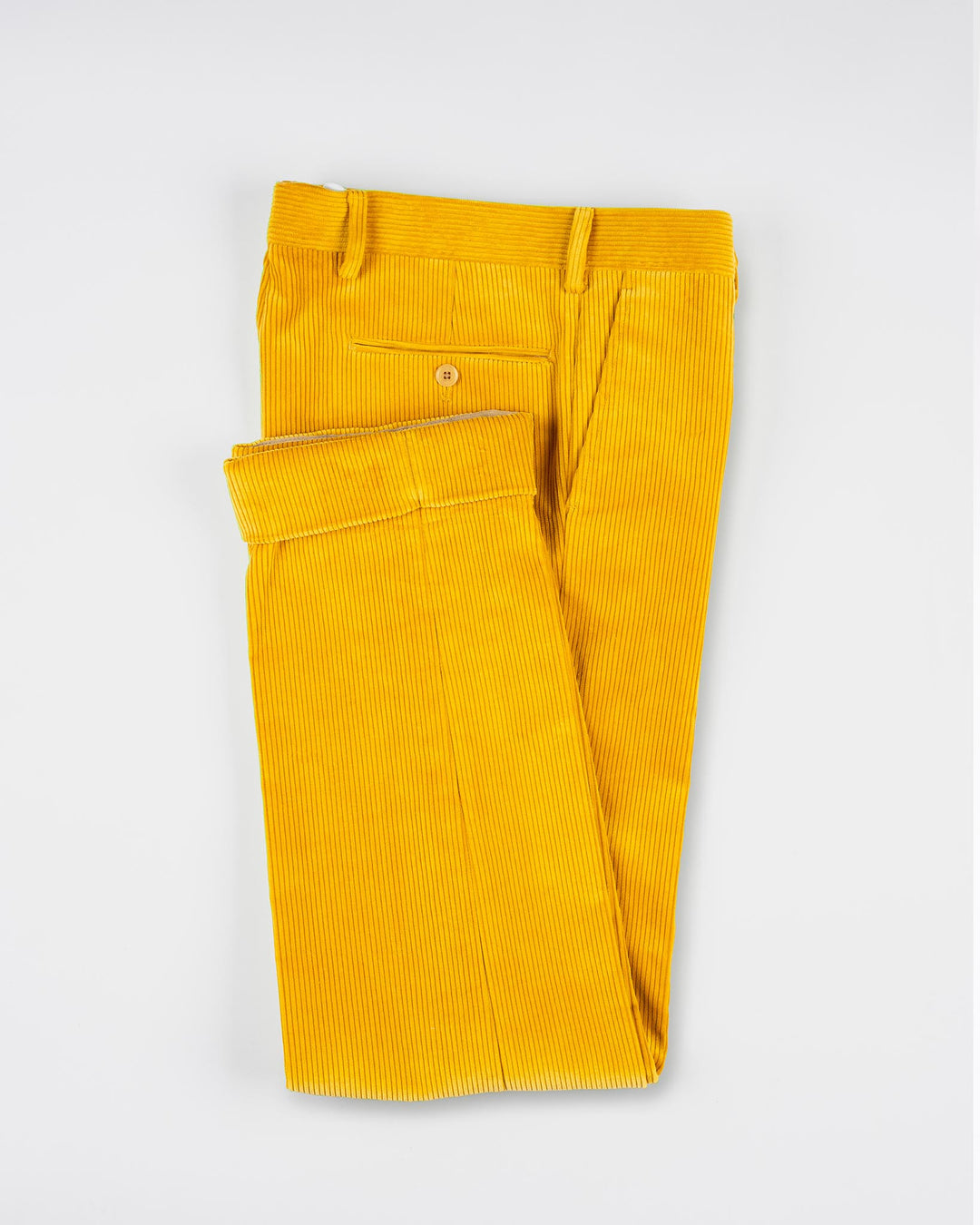 Gold Corduroy Trousers