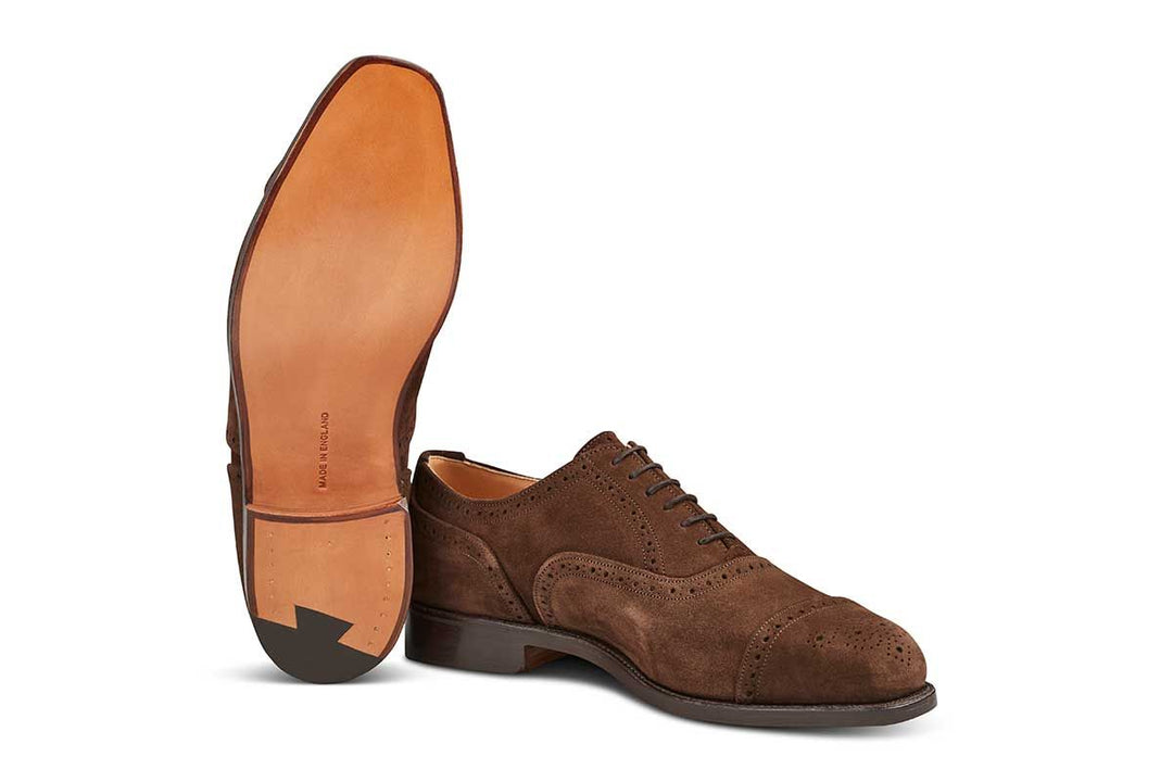 Kensington in Chocolate Suede
