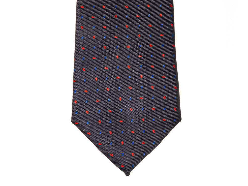 Redmayne Dark Navy With Red And Blue Flecks