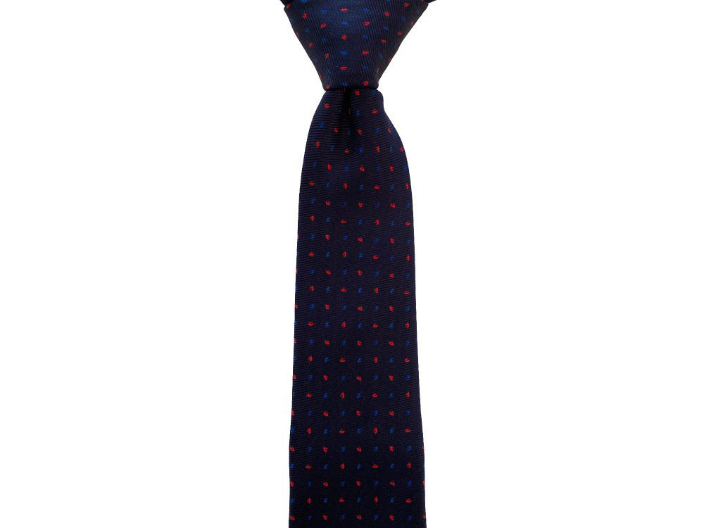 Redmayne Dark Navy With Red And Blue Flecks